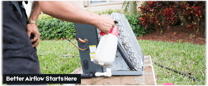AC Coil Cleaning Garland